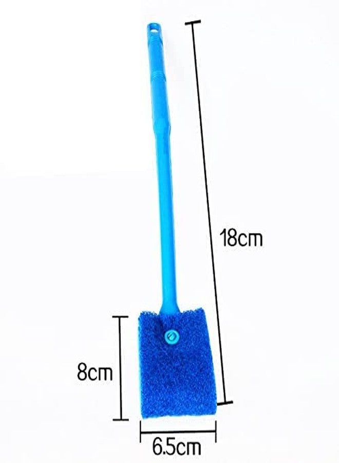 VAYINATO® Double-Sided Blue Sponge Algae Cleaner Brush for Aquariums by Petzlifeworld - Image 2